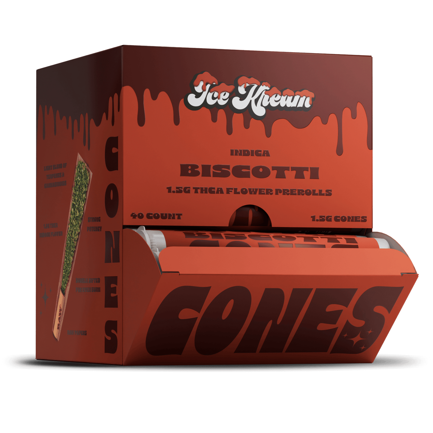 ICE KREAM THC-A CONES PREROLLS 1.5G