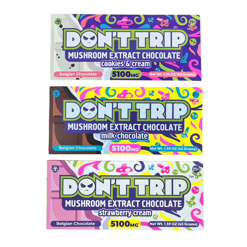Dozo Don't Trip Mushroom Extract Belgian Chocolate 5100mg Price in Houston