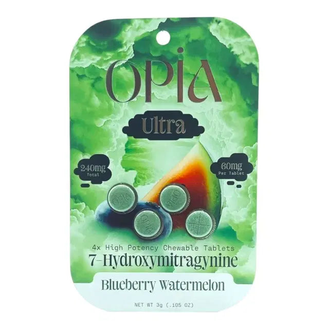 Opia Ultra 7-Hydroxymitragynine 60Mg/Tab 4Ct/Pk