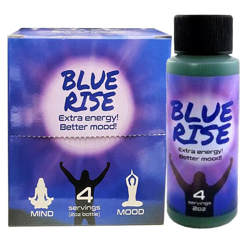 Blue Rise Energy Enhancement Shot 2Oz - 4 Servings