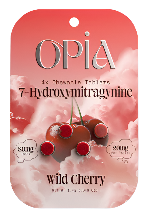 Opia 7-Hydrodroxymitragynine Chewable Tablets 80Mg 4Ct