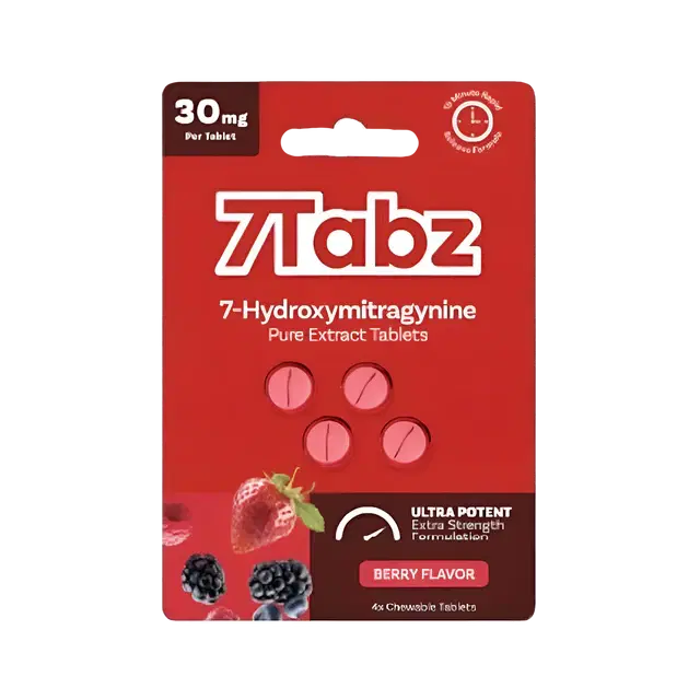 7Tabz 7-Hydroxy Red 30Mg/Tab 4Ct/Sheet