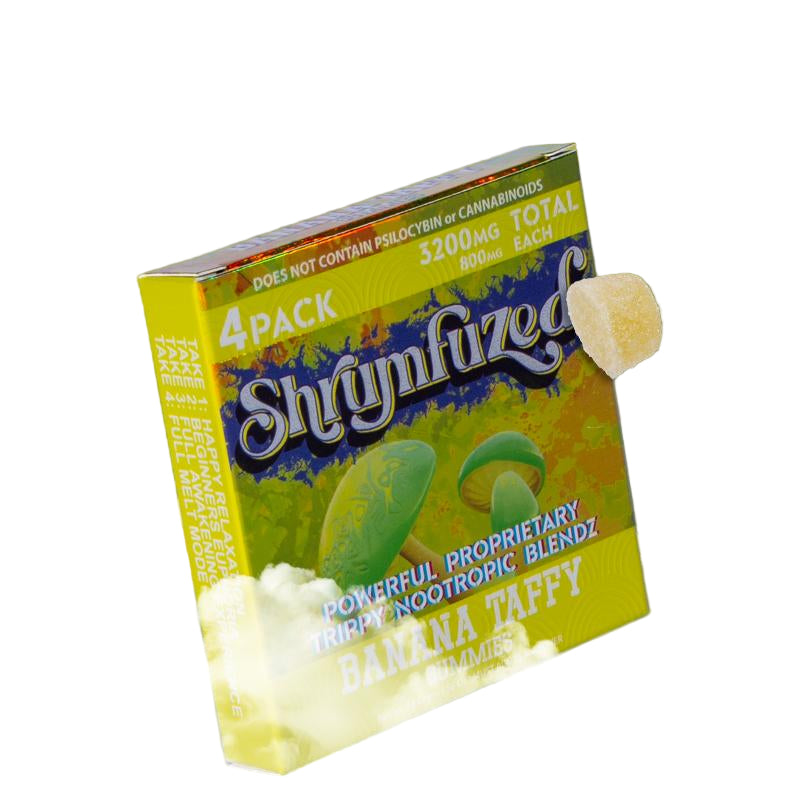 Shrumfuzed Mushroom Gummies 4Ct/Pk 3200Mg