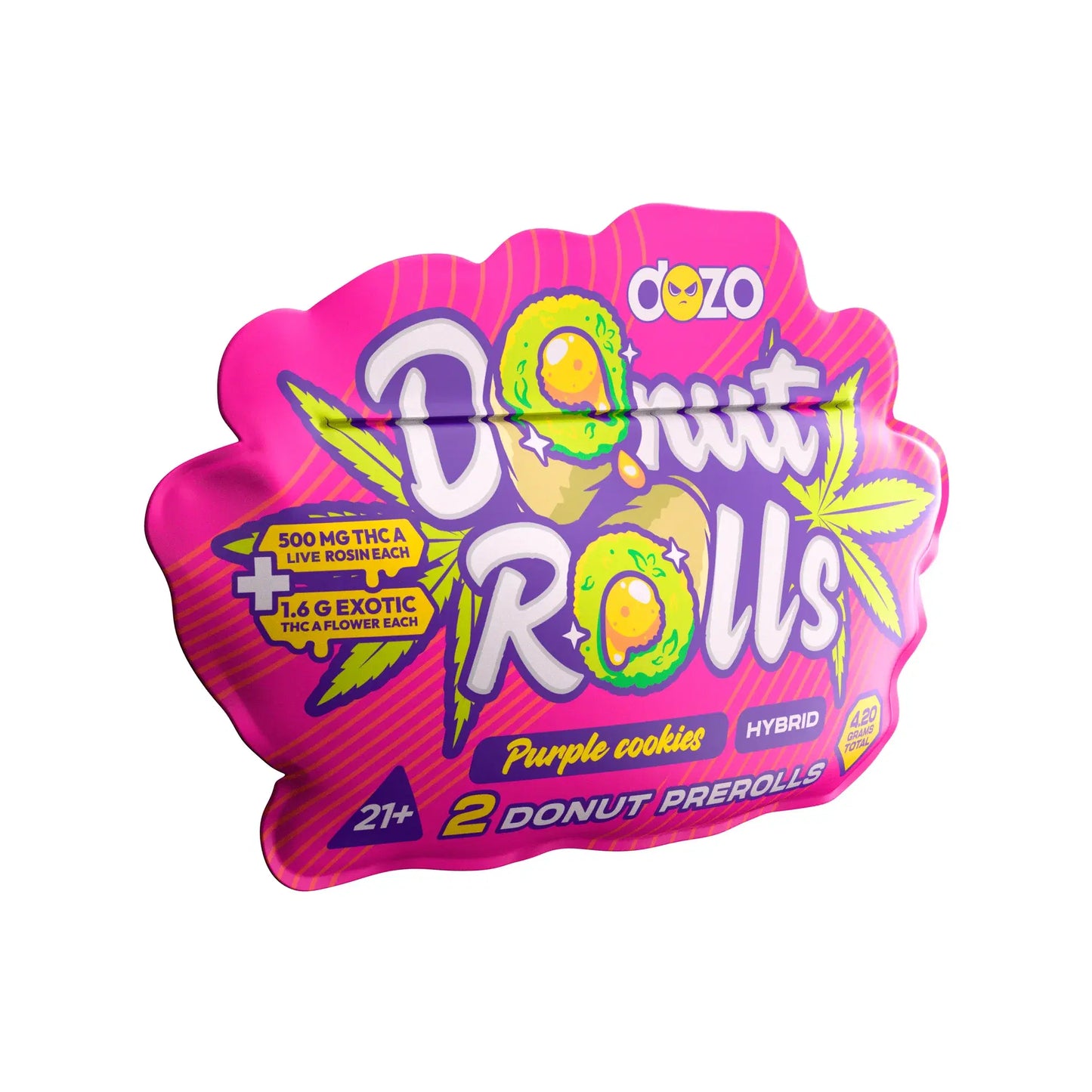 Dozo Donut Thca+Live Rosin Pre Roll 4.2G 2 Pack