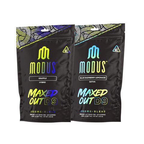 MODUS Maxed Out D9 CBD 1000mg Gummies Price in Houston