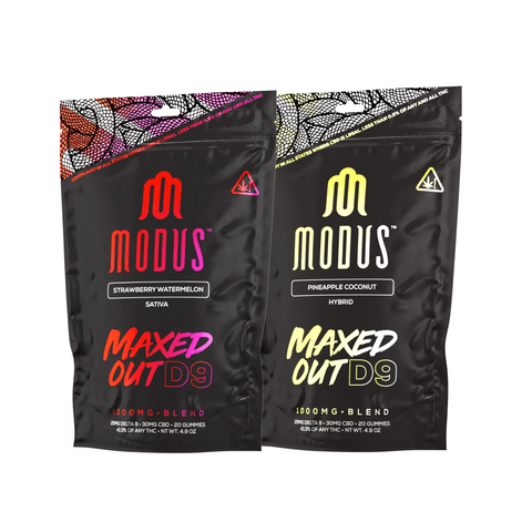 MODUS Maxed Out D9 CBD 1000mg Gummies Price in Houston