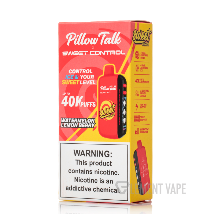 PILLOW TALK SC40000 ICE & SWEET CONTROL DISPOSABLE