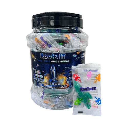 Rock It THC Gummies - 1500mg D8, THC - B, THC - P & HHC - O Infused Price in Houston