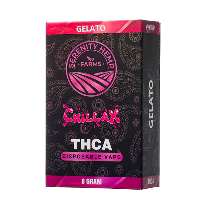 SERENITY HEMP THCA LIVE RESIN DISPOSABLE 8G