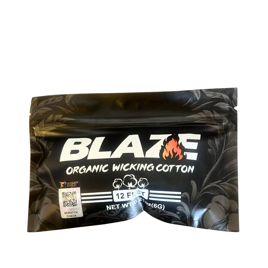 Thundercloud Blaze Organic Wicking Cotton - 12Ft