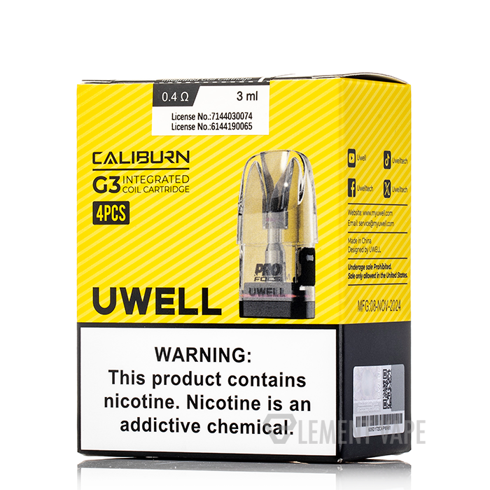 UWELL CALIBURN G3 REPLACEMENT PODS