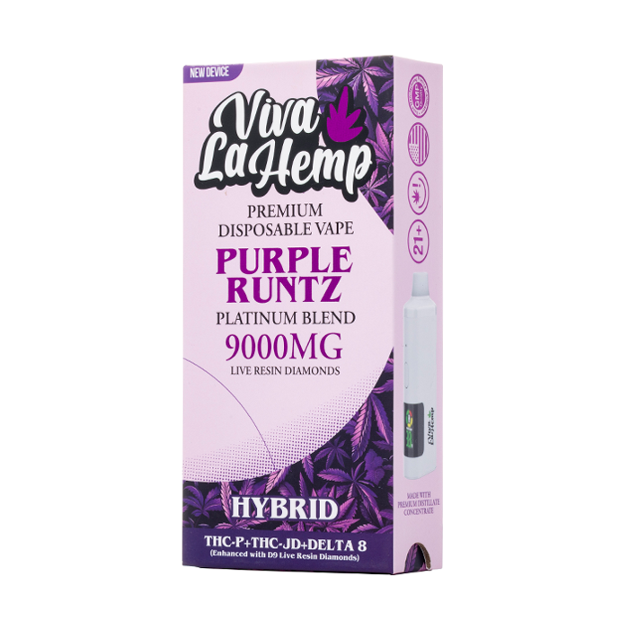 VIVA LA HEMP PLATINUM BLEND DISPOSABLE 9G