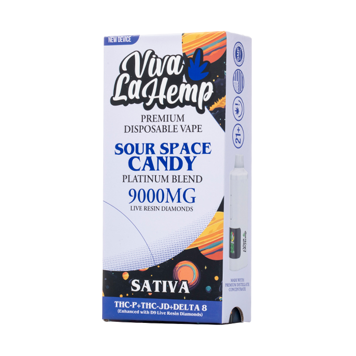 VIVA LA HEMP PLATINUM BLEND DISPOSABLE 9G