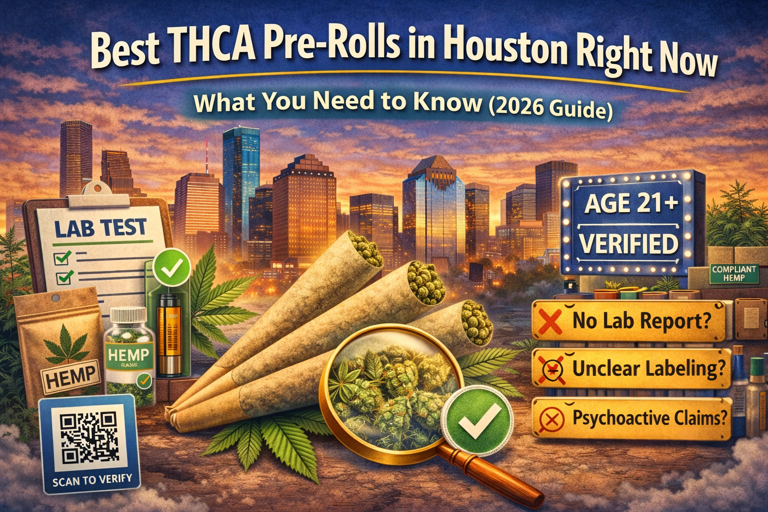 Best THCA Pre-Rolls in Houston Right Now