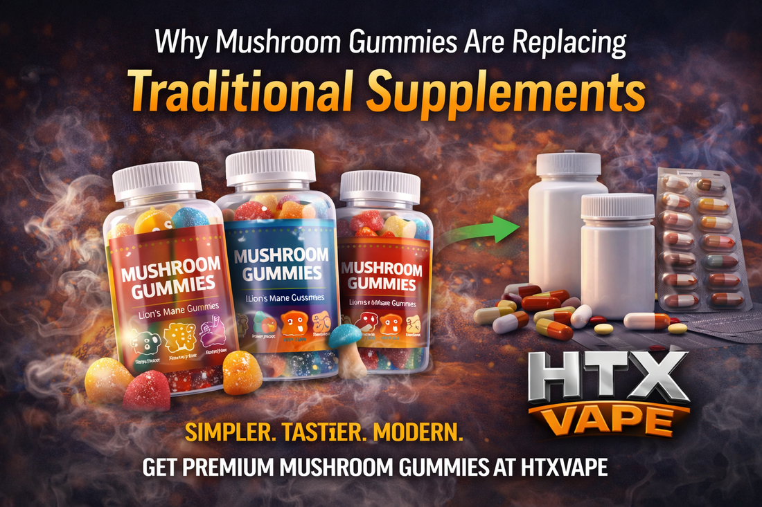 Why Mushroom Gummies Are Replacing Traditional Supplements
