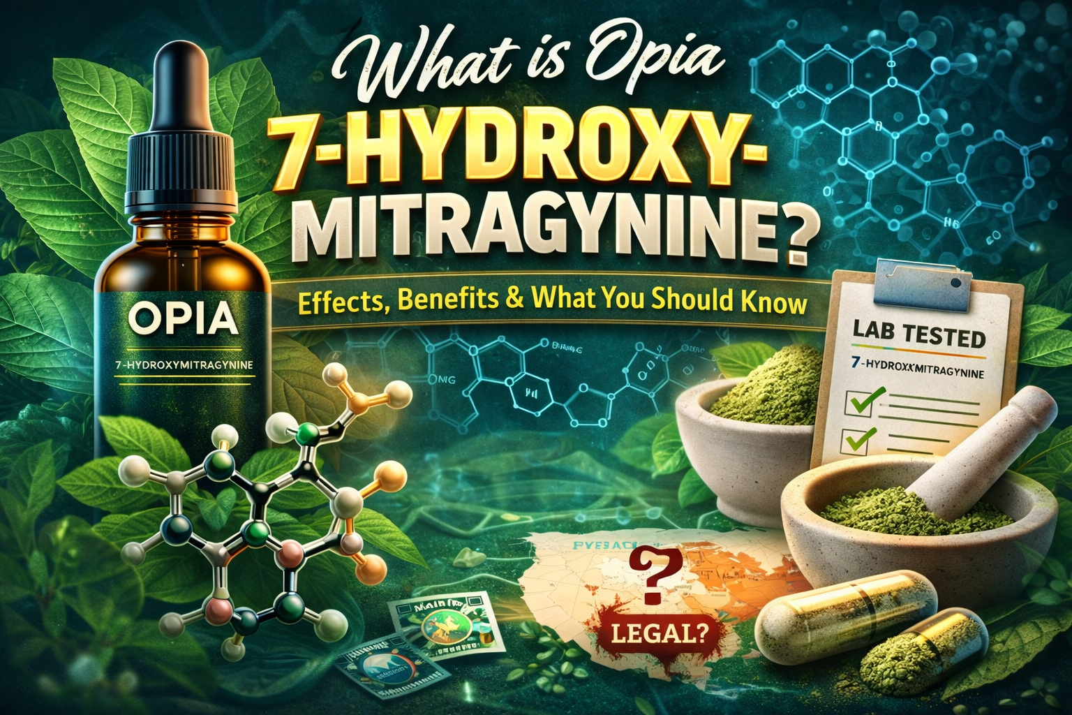What Is Opia 7-Hydroxymitragynine? Full Guide to Effects, Benefits & What You Should Know