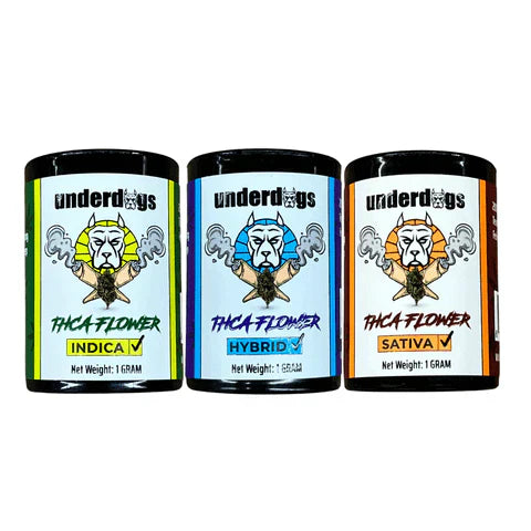Underdogs THCa Flower 1Gm – Premium Hemp Flower for a Pure Experience