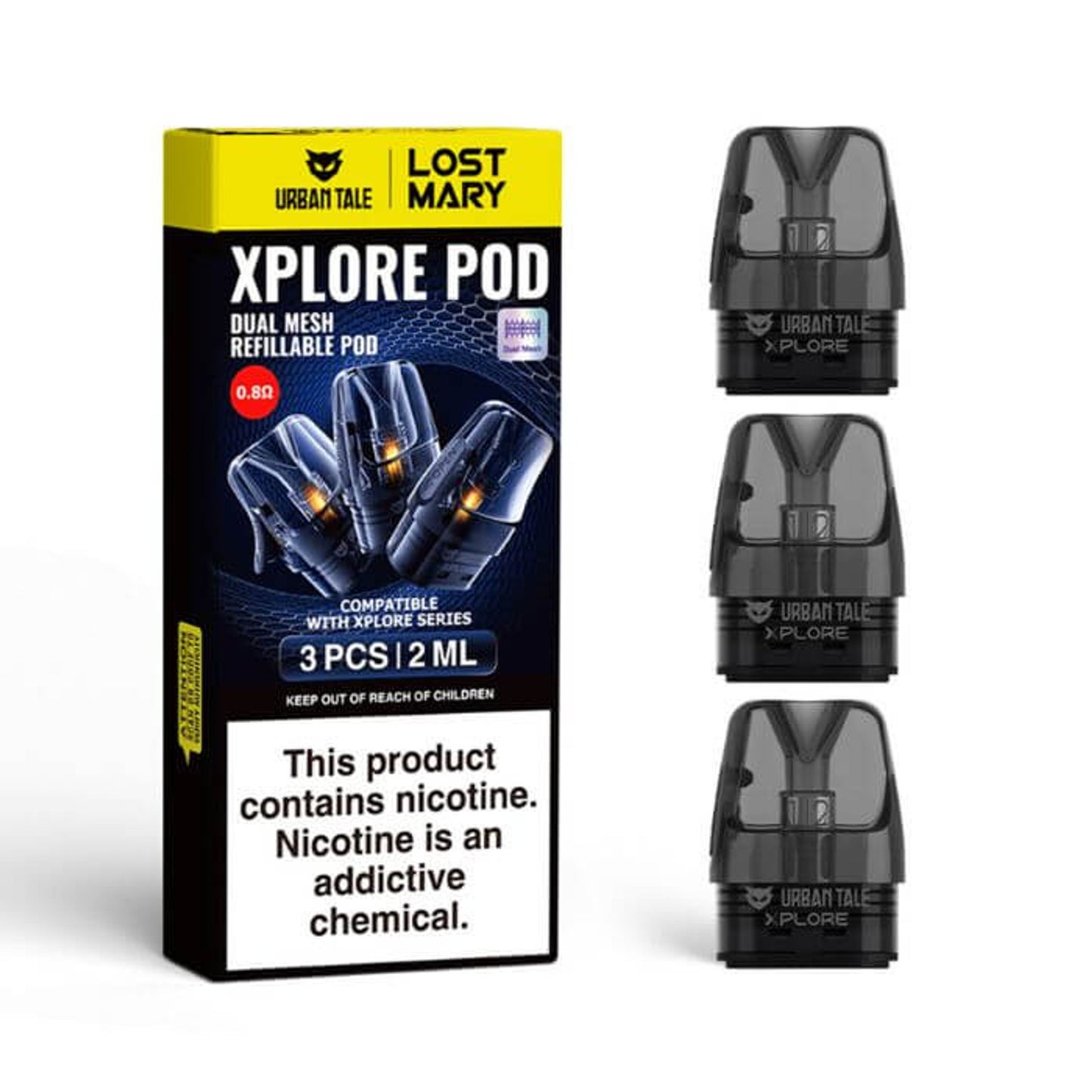 URBAN TALE X LOST MARY XPLORE REPLACEMENT PODS