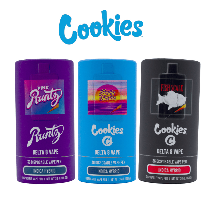 Cookies Delta 8 Disposable Vape Pen 3gm Price in Houston