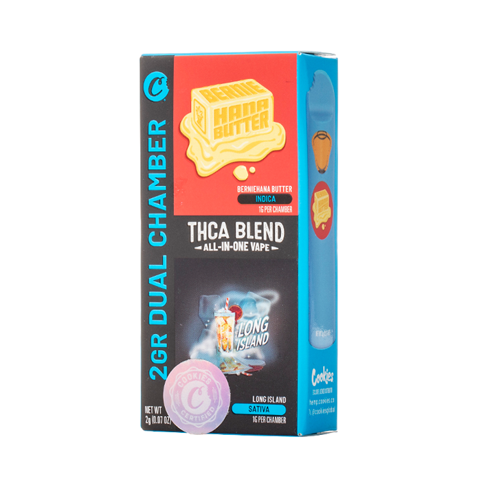 COOKIES THC-A DUAL CHAMBER DISPOSABLE 2G