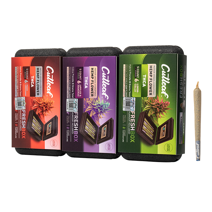 Cutleaf THCA FreshBox Pre-Rolls 6G $24.99
