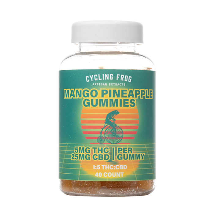 CYCLING FROG 5MG THC + 25MG CBD GUMMIES 200MG