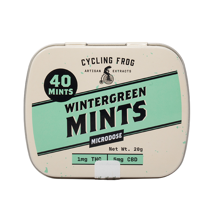 CYCLING FROG MICRODOSE MINTS 40MG