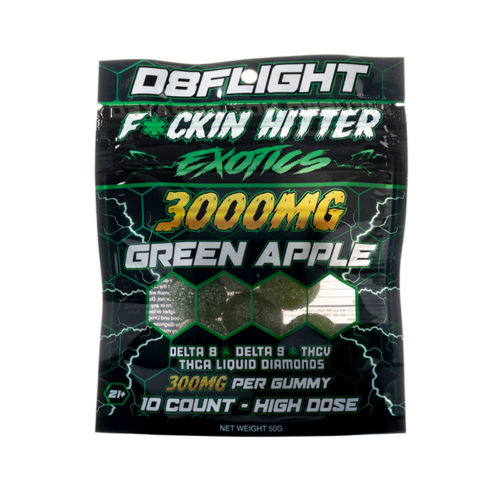 D8FLIGHT F*CKIN HITTER GUMMIES 3000MG