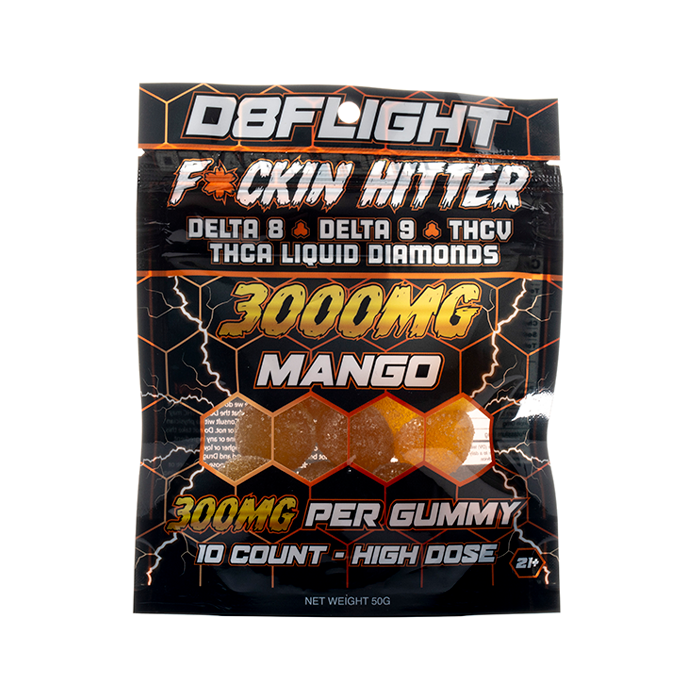 D8FLIGHT F*CKIN HITTER GUMMIES 3000MG