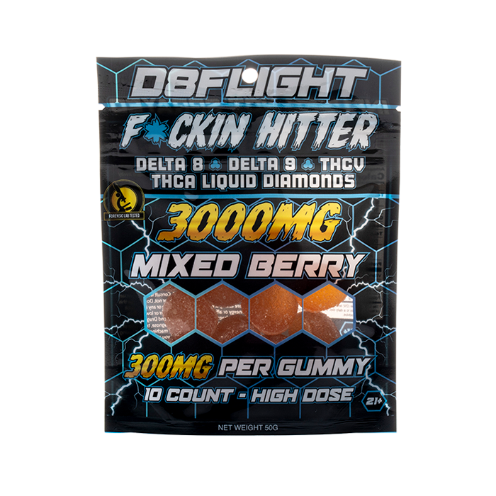 D8FLIGHT F*CKIN HITTER GUMMIES 3000MG