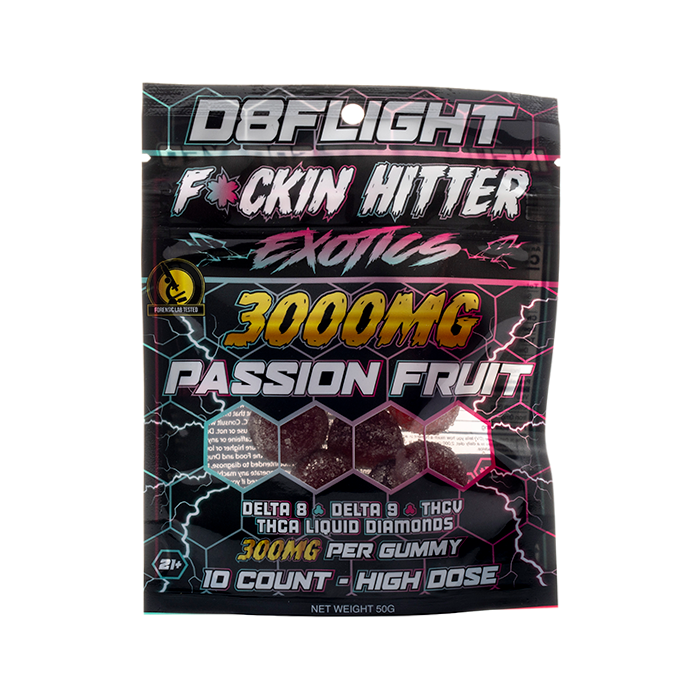 D8FLIGHT F*CKIN HITTER GUMMIES 3000MG