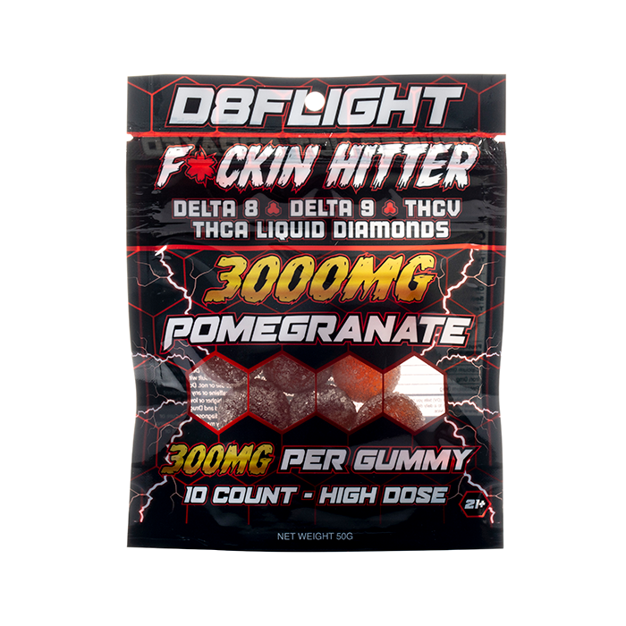D8FLIGHT F*CKIN HITTER GUMMIES 3000MG