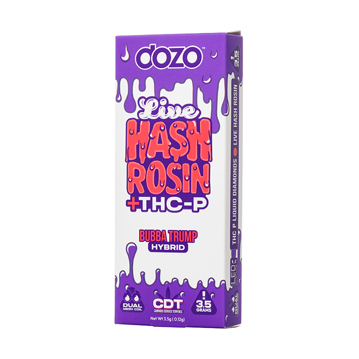 DOZO LIVE HASH ROSIN + THC-P DISPOSABLE 3.5G