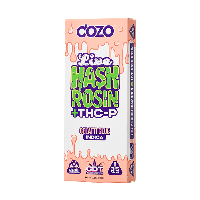 DOZO LIVE HASH ROSIN + THC-P DISPOSABLE 3.5G