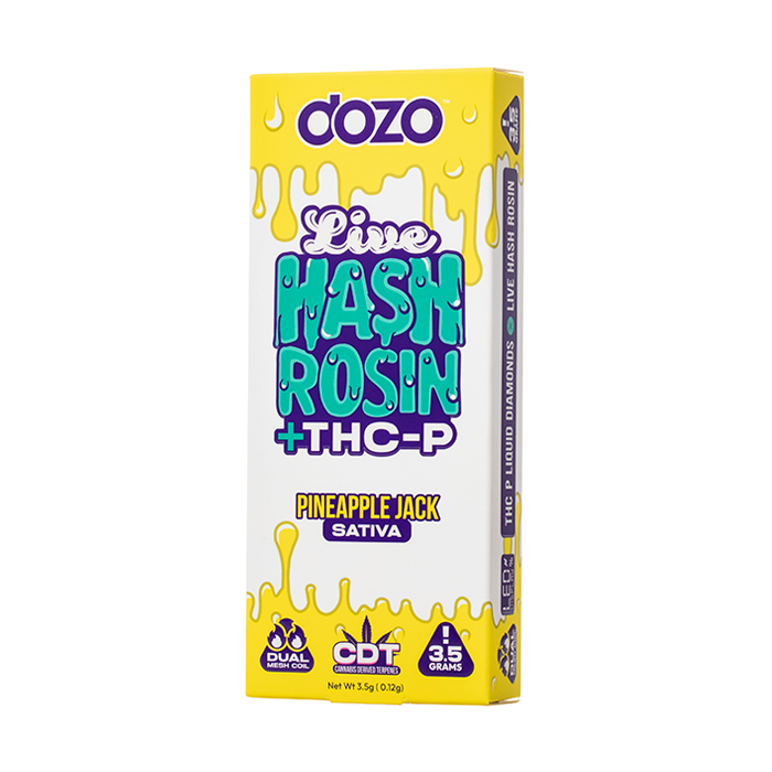 DOZO LIVE HASH ROSIN + THC-P DISPOSABLE 3.5G
