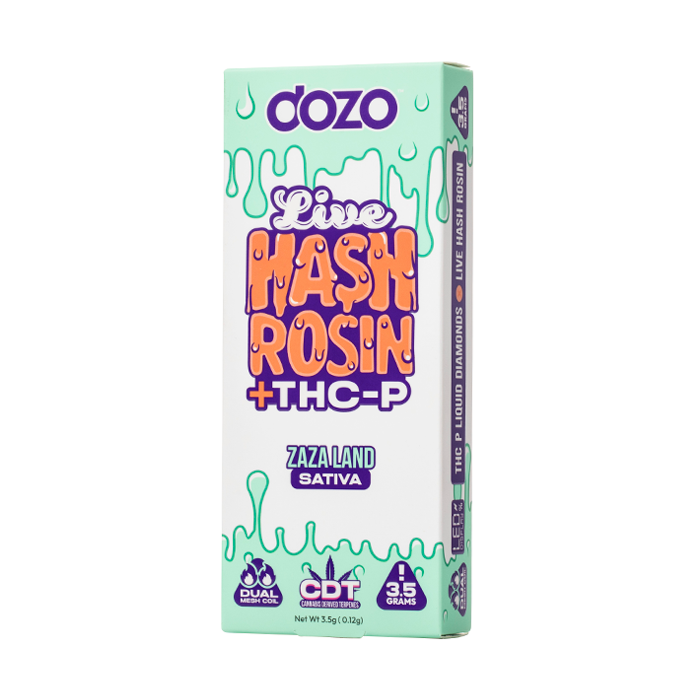 DOZO LIVE HASH ROSIN + THC-P DISPOSABLE 3.5G