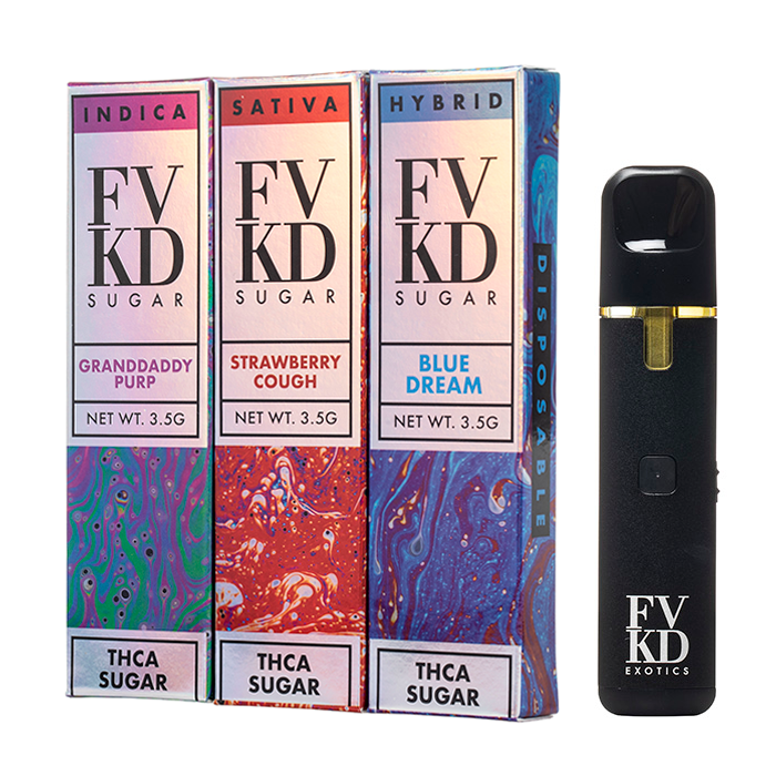 FVKD THC-A Sugar Disposable 3.5G $25.99