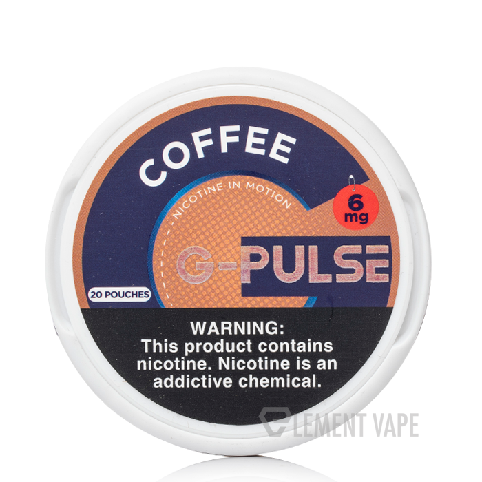 G-PULSE NICOTINE POUCHES - COFFEE