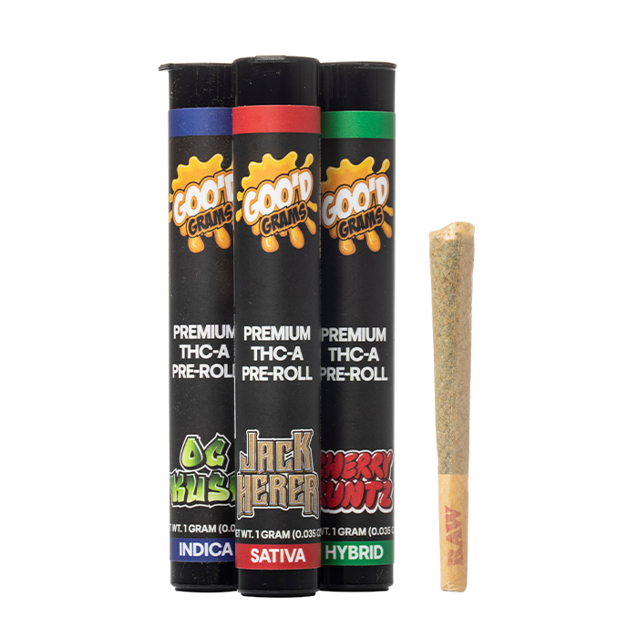 Goo'd Extracts THC-A Pre-Roll 1G $8.99
