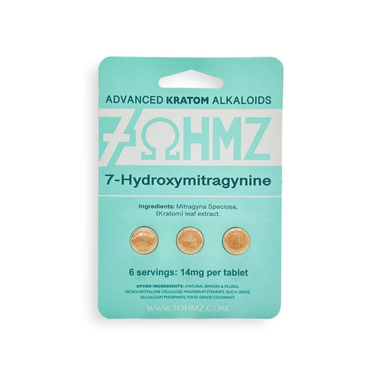 7OHMZ KRATOM EXTRACT CAPSULES 14MG/PC 3PC/PK