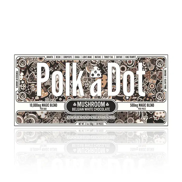POLKADOT AMANITA MUSHROOM CHOCOLATE BARS 10000MG