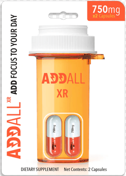 ADDALL XR - ENERGY & FOCUS CAPSULES - 2PC/PK