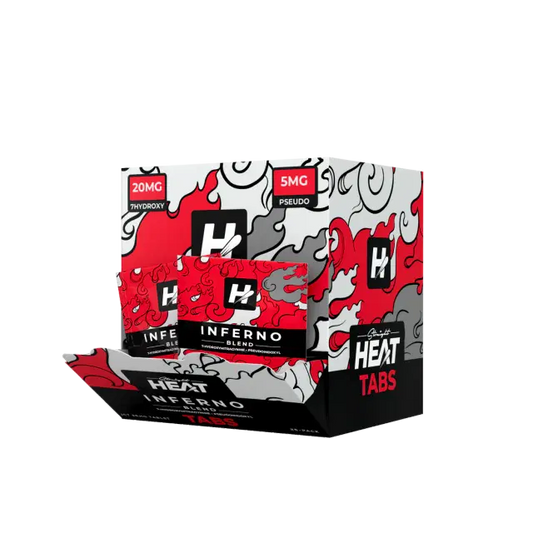 STRAIGHT HEAT INFERNO BLEND |7-HYDROXY 20MG + PSEUDO 5MG
