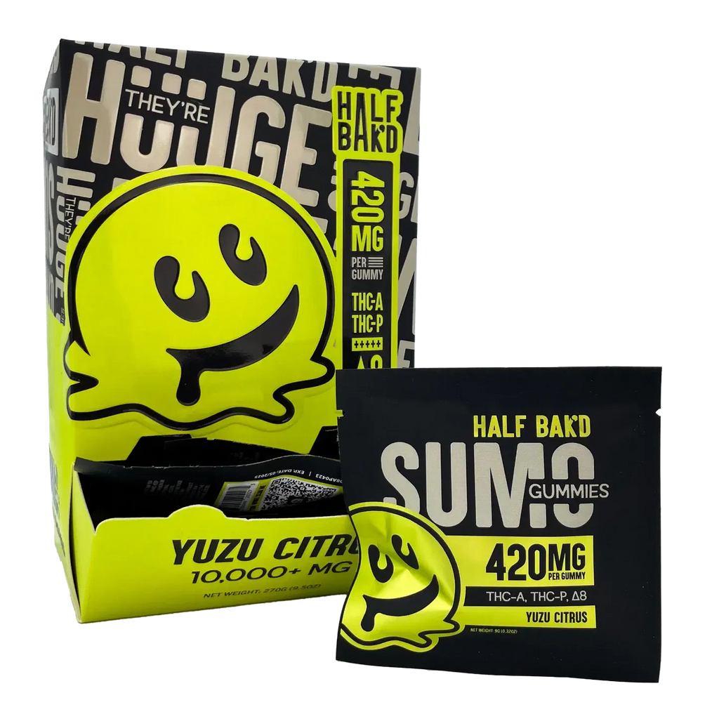 Half Bak'D Sumo Gummies (D9 Thc-A Thc-P) 420G Per Gummy 2Pc/ Pack