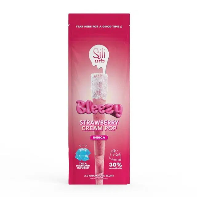 Sili X Urb Thca Diamond Infused Snow Capped Rose Blunt Bleezy 2.2G