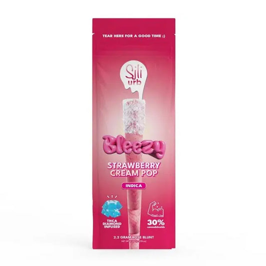 Sili X Urb Thca Diamond Infused Snow Capped Rose Blunt Bleezy 2.2G