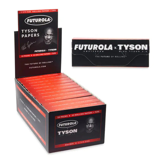 TYSON FUTUROLA 1 1/4 PAPERS 24Pk/Box