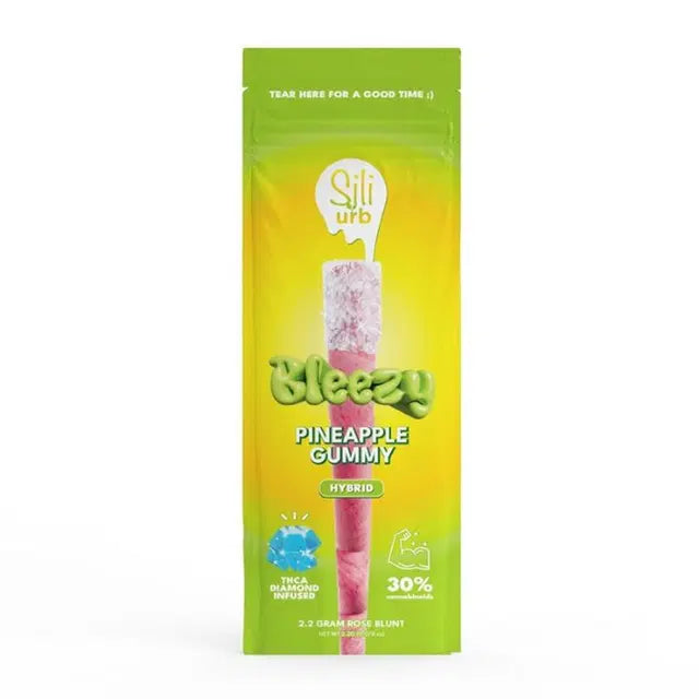 Sili X Urb Thca Diamond Infused Snow Capped Rose Blunt Bleezy 2.2G
