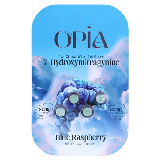 OPIA 7-HYDRODROXYMITRAGYNINE CHEWABLE TABLETS 80MG 4CT