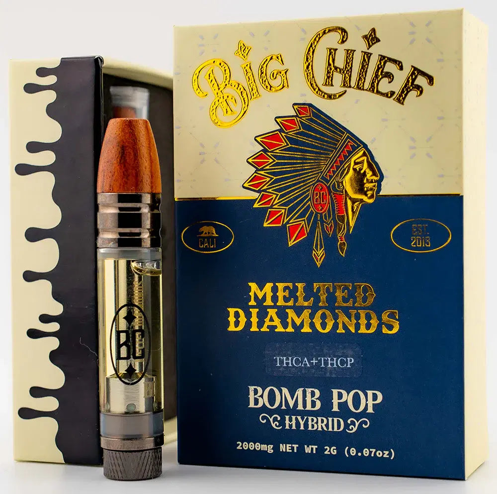 BIG CHIEF |THCA+THCP| MELTED DIAMONDS CARTRIDGE 2G